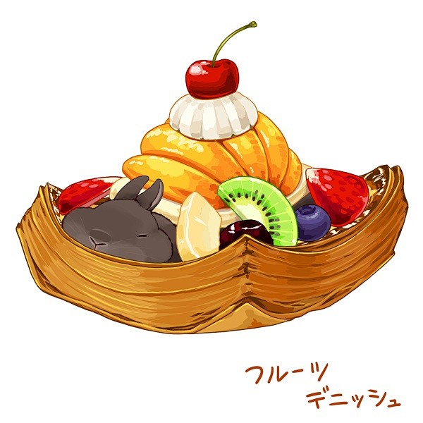 浮食绘｜无邪的眼神，慵懒的萌态，隐身在食...