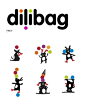 Dilibag儿童文具商店视觉形象-古田路9号-品牌创意/版权保护平台