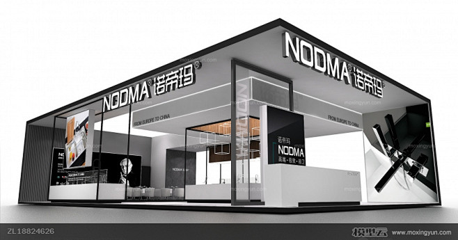NOOMA诺帝玛卫浴展览展示展台模型 _...