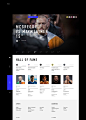 Sportspace : Sportspace is a social network for professional athletes where they meet managers and gamify their day-to-day challenges. We were approached by Sportspace with the complicated task of making one unified space in the web for athletes, event or
