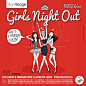 Girls Night Out 3.0, Illustration by Danara Smal, Bar Rouge Shanghai, MVP Shanghai, Design by Francois Soulignac, VOL Group China