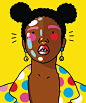 Illustrator Spotlight: Xaviera Altena : Colorful 1990's pop culture inspired illustrations by Rotterdam-based illustrator Xaviera Altena. See more below.