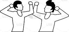 男人,注视镜头,空白的,与众不同,白色,商务,人,白色背景,男商人,团队