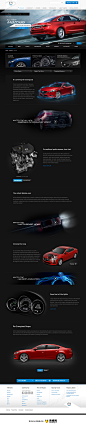 Mazda6车型网站 - 网页设计 - 黄蜂网woofeng.cn