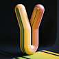 36 Days of Type • 2020 : 36 Days of Type 2020 3D font 