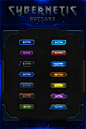 Cybernetic Buttons by VengeanceMK1