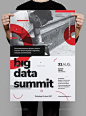 Big Data Conference Poster / Flyer - Envato Market #flyer #FlyerDesign #graphicdesign #CorporateFlyer #BestDesignResources