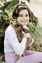 Free&Easy, Audrey Hepburn with her pet deer, Ip, photographed... : “ Audrey Hepburn with her pet deer, Ip, photographed by Bob Willoughby, 1958.
”
HBYA