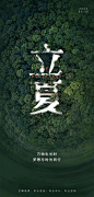 二十四节气立夏海报