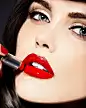 How To Get The Perfect Red Lips : You've seen all the stars wear it, from Gwen Stefani to Katy Perry and Angelina Jolie. We're talking about the perfect red lip that doesn't fade and looks perfectly polished. When applying such a bold color, it's very eas