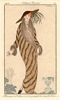 Art Deco Fashion Print by Barbier from 1912 image 0
