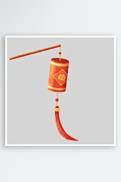 新年喜庆手绘剪纸插画元素-众图网