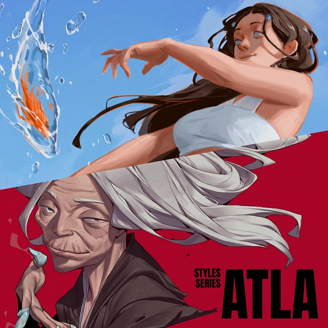 ATLA Styles Series (1)-花瓣网