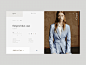Birdie Fashion Store Coats Product Page Animation coats categories concept e-commerce fashion gif girls grid interface shop ui ux