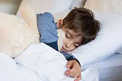 Young boy sleeping