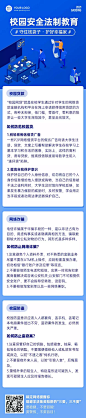 校园安全法制宣传一图读懂文章长图