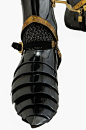 一些腿部跟脚部的欧式盔甲衔接参考 ​​​​