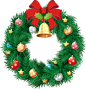 ゴージャスなクリスマスリース