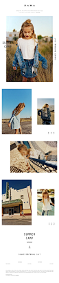 ZARA - Summer camp | Kids editorial  更多采集@明白一了