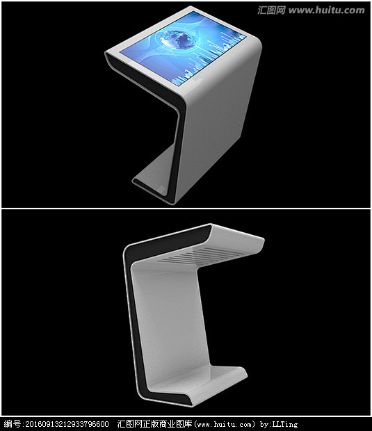 会展展厅触控台设计