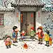 儿童放鞭炮图 (1)