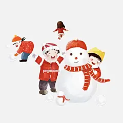 冬季堆雪人主题卡通插画图片大小1001x1000px 图片尺寸432.98 KB 来自PNG搜索网 pngss.com 免费免扣png素材下载！插画#广告插画#海报插画#简约风#精美#卡通#卡通手绘#手绘#小清新#装饰图案#