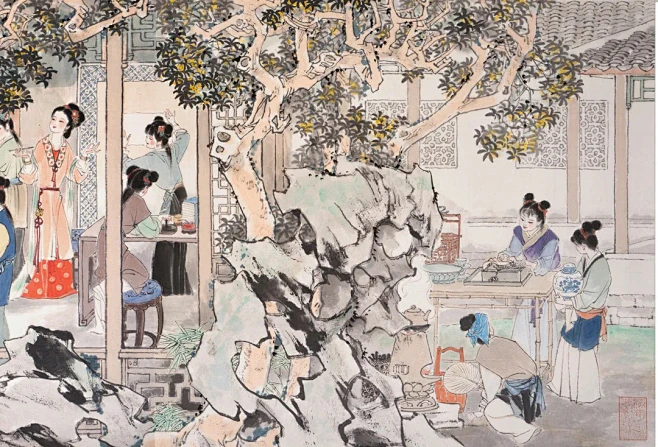 刘旦宅 红楼梦-花瓣网