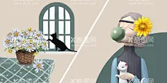 花卉少女插画儿童装饰画  - 源文件下载【酷图网】婴儿房,儿童房,卡通装饰画,时尚几何,抽象几何,简约抽象,抽象装饰画,涂鸦装饰画,简约涂鸦,时尚涂鸦,时尚色彩,时尚简约,时尚装饰画,简约装饰画,简约框画,手绘花草,小清新装饰画,小清新框画,小清新封面,