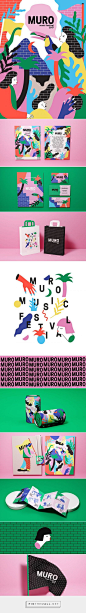 Muro Music Festival Branding by Giovani Flores | Fivestar Branding Agency – Design and Branding Agency & Curated Inspiration Gallery | https://lomejordelaweb.es/: 