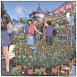 日本插画师Shinji Tsuchimochi 创作了一系列插画，名为“100 Views of Tokyo 东京百景”。他按自己的视角描述老东京的市井生活，画了100幅关于东京街头的插画，并集辑成册。 O网页链接