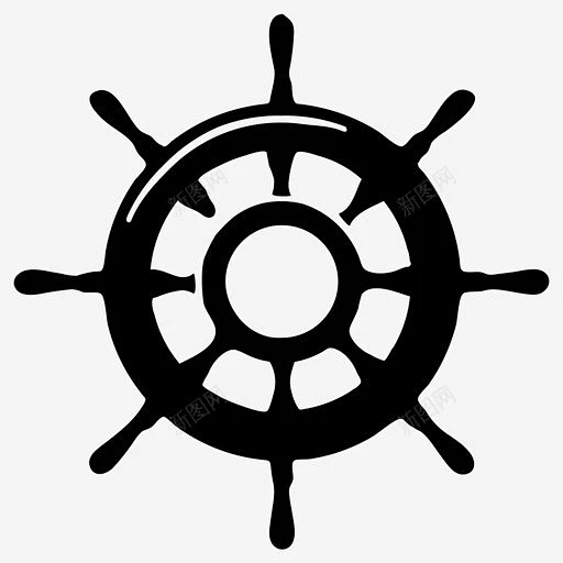 船轮舵航海图标 UI图标 设计图片 免费下载 页面网页 平面电商 创意素材-花瓣网