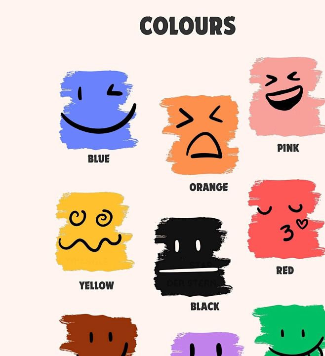 Printable COLOURS po...