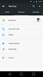 微信Android L概念设计 Wechat UI Design For Android L