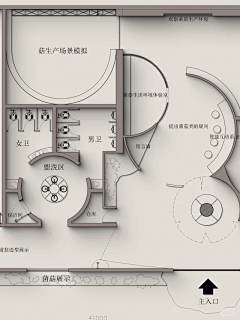 共同的艺术采集到展厅布局