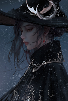 梅子味的风采集到CG原画，插画