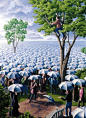 加拿大艺术家Rob Gonsalves的错觉艺术 ​​​​ - 当代艺术 - CNU视觉联盟