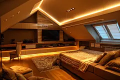 屋顶天窗结构家装效果图