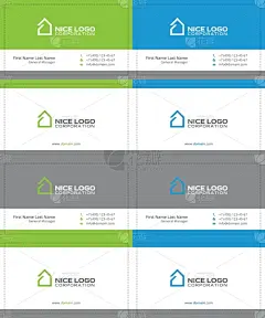房屋,名片,数字2,极简构图,公寓,矢量,商务,图像,装饰