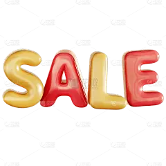 3D-电商氛围元素贴纸C4D-sale