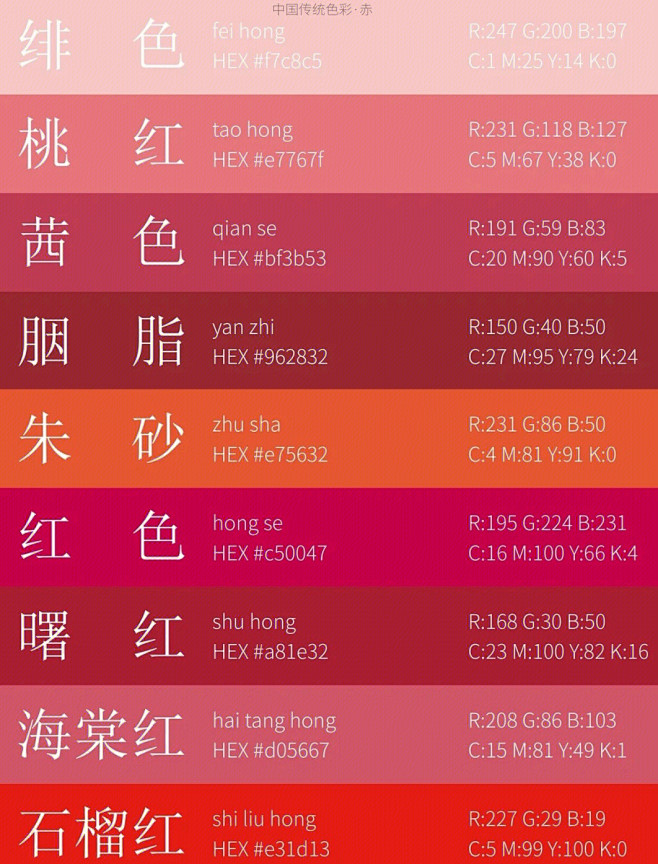 传统中国色