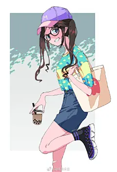 清新活跃的二次元萝莉
.
人物插画、漫画设计师
.
odavoxx
.
绘画艺术 ​​​​
