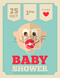 Baby Shower Poster.