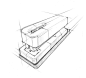 stapler technical drawing_2: 