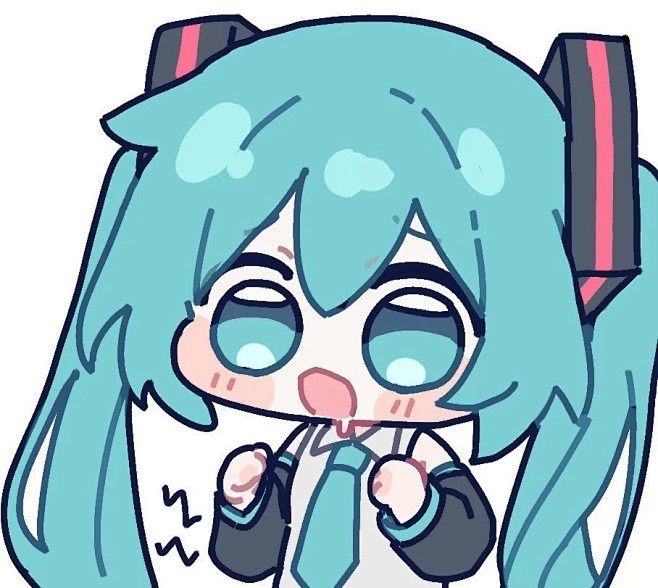 初音宝宝_一组可爱的MIKU表情包_6_枝宴_来自小红书网页版