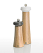 New creation of wood salt and pepper mills for PEUGEOT by Nicolas Brouillac, via Behance