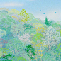 日本插画师野地美树子Mikiko Noji作品欣赏