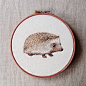Wildlife Embroidery Emilie Ferris