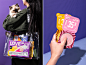 animal branding  Cat Packaging packaging design Pet product design  rainbow