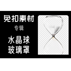 宝儿别摆烂采集到免扣-水晶球.透明罩