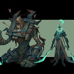 q版人物21素描稿33怪物537美漫133科幻109场景28油画2科幻题材 插画4